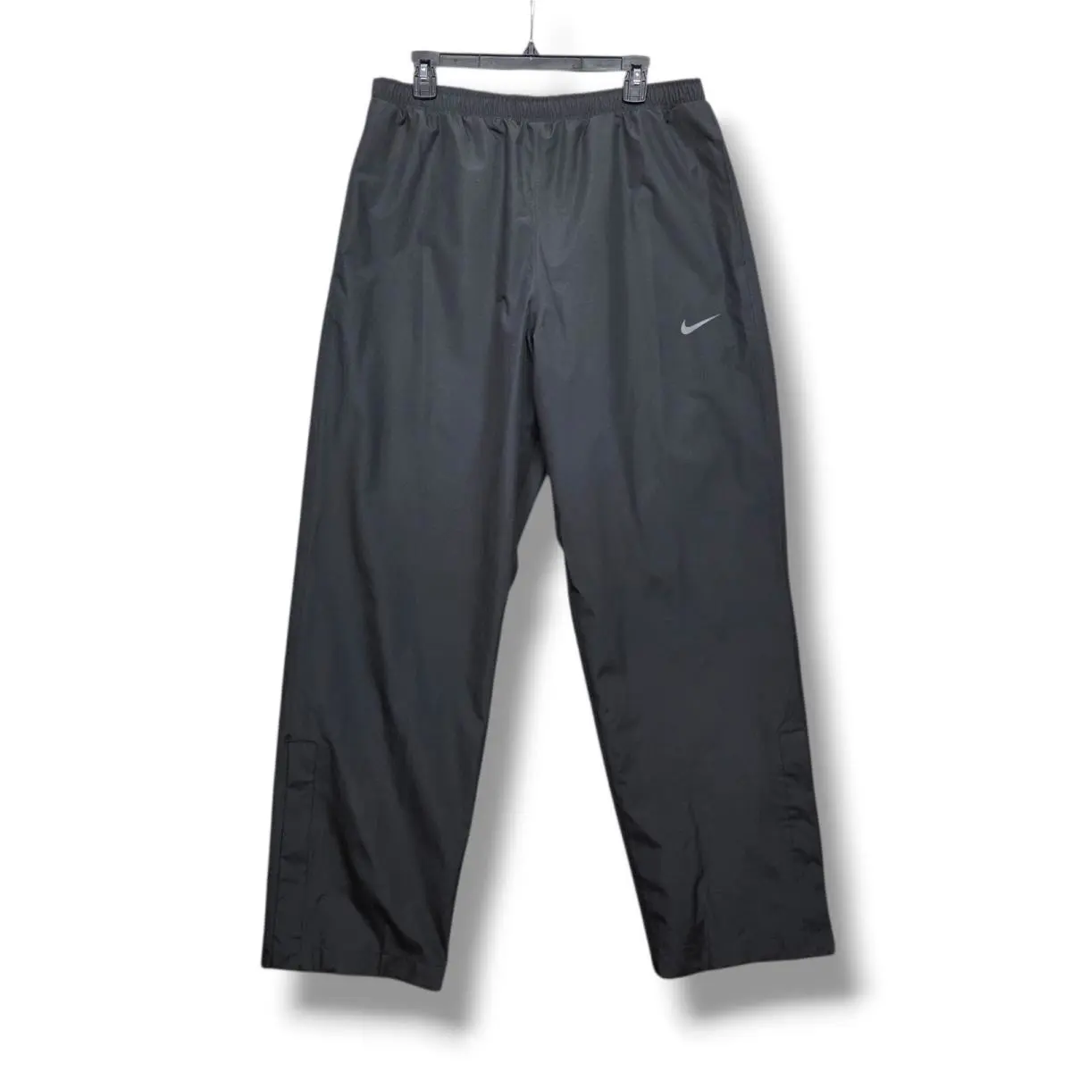Nike Golf Storm Fit Waterproof Rain Pants Mens Large Black Zipper Hem 619903-010