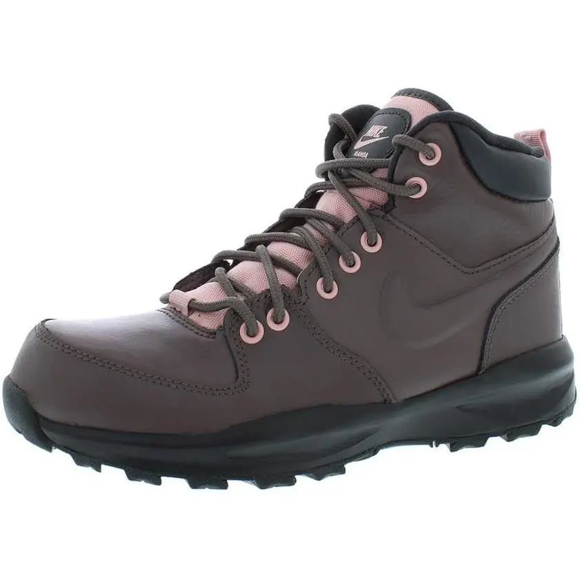 Nike Manoa Ltr Big Kid Size 4.5Y Violet Ore/dark Smoke Grey BQ5372-200 - Violet Ore/Dark Smoke Grey