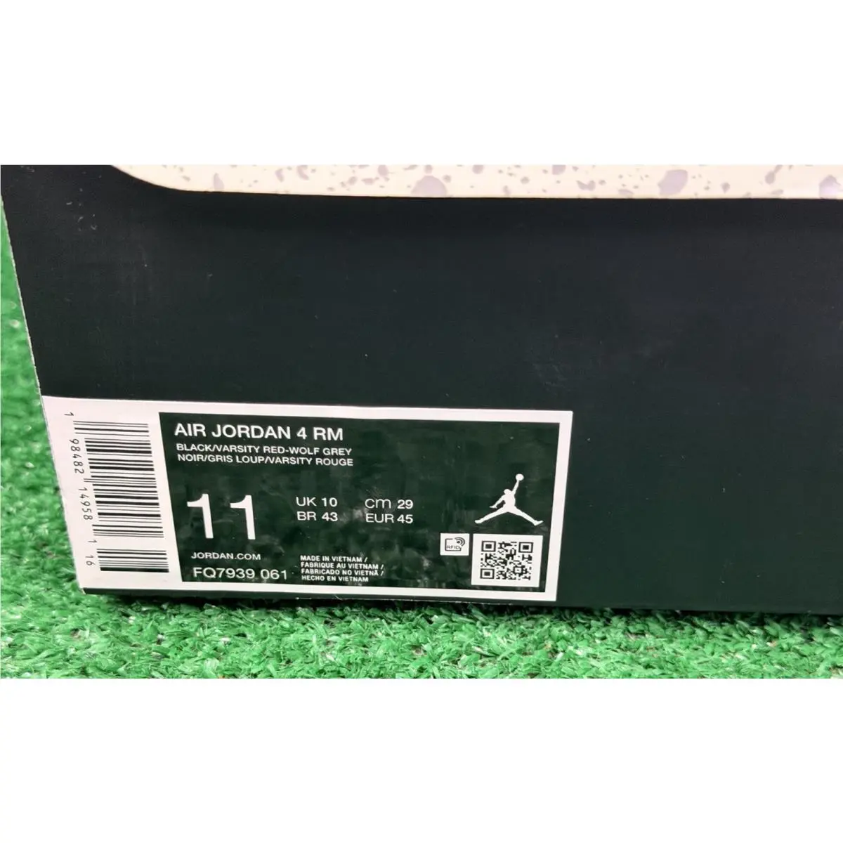 Nike shoes - Air Jordan 4 RM - Air - FQ7939-061 - Black (UPC: 0198482149581) 9