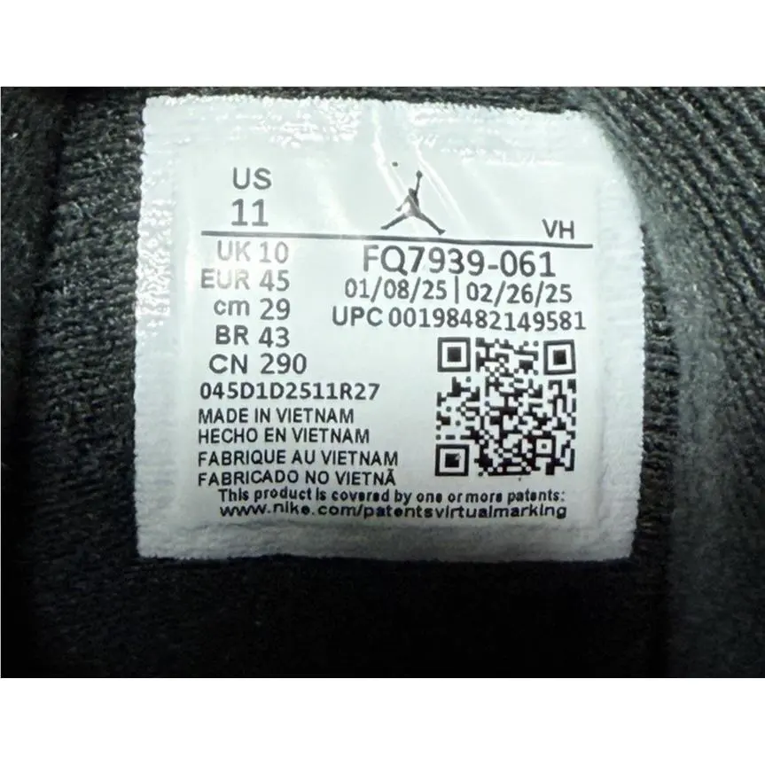 Nike shoes - Air Jordan 4 RM - Air - FQ7939-061 - Black (UPC: 0198482149581) 8