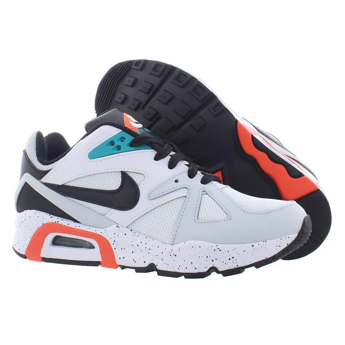 Nike Air Structure Boys Shoes Size 5.5 Color: White/black/teal