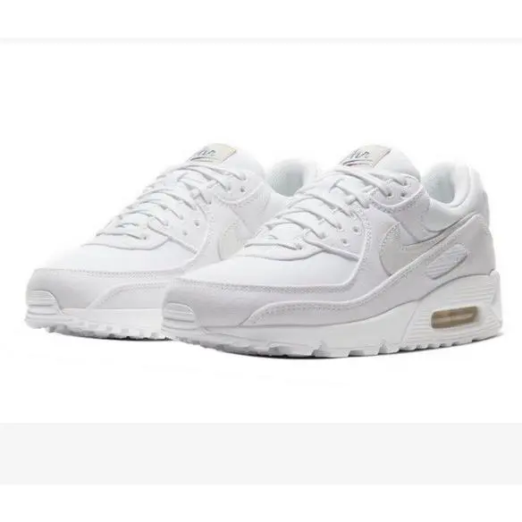 Nike Air Max 90 “paris” City Pack White Sneakers CQ0912-100 Size 13 Mens