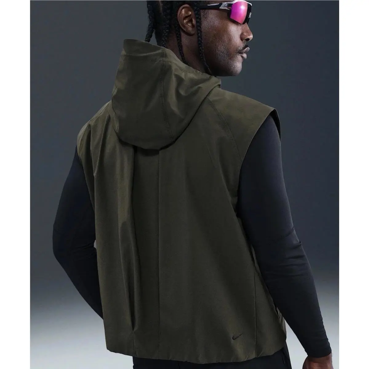 Nike clothing - Nike Tech - Tech - HV0982-355 - Sequoia/Black (UPC: 198482124465) 3