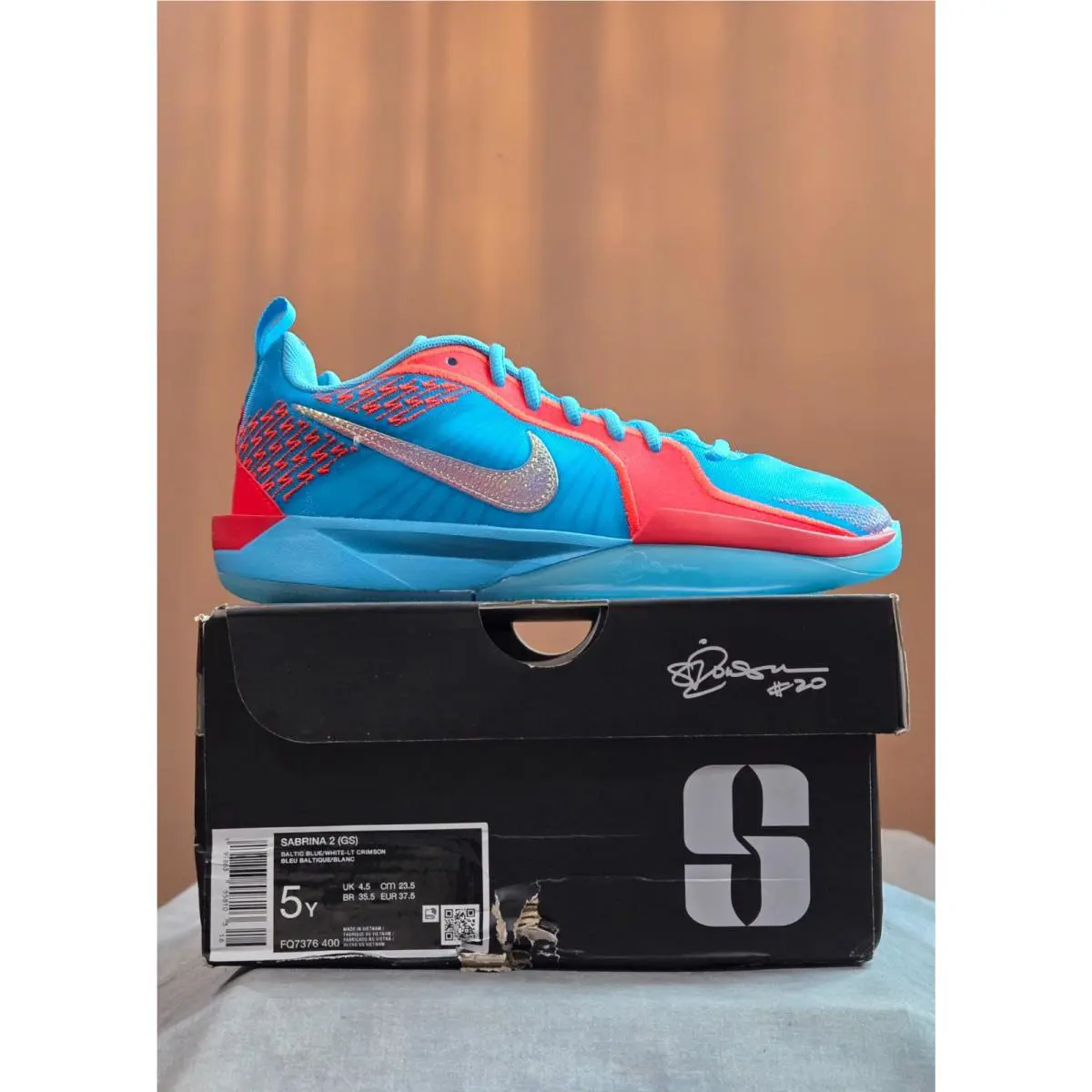Nike shoes - Nike Sabrina 2 - Sabrina - FQ7376-400 - Blue 1