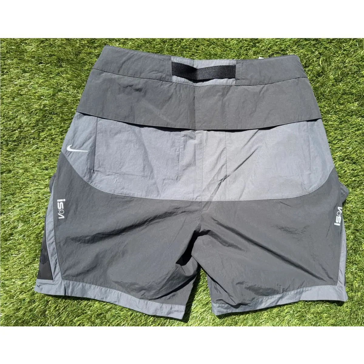 Nike clothing - Nike NRG ISPA MLLE Modular Shorts - FV4895-060 - Anthracite, Dark Grey & Black 10