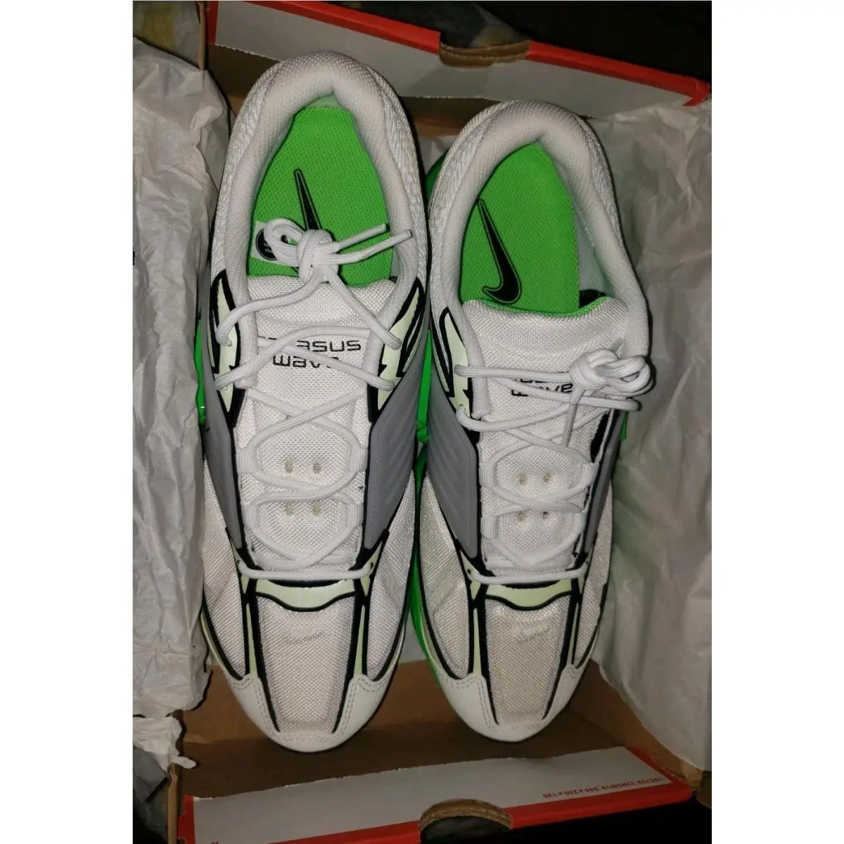 Nike shoes - Pegasus Wave - Pegasus Wave - 1B0612-103 - White, Green, Gray, Black (UPC: 197862865875) 11