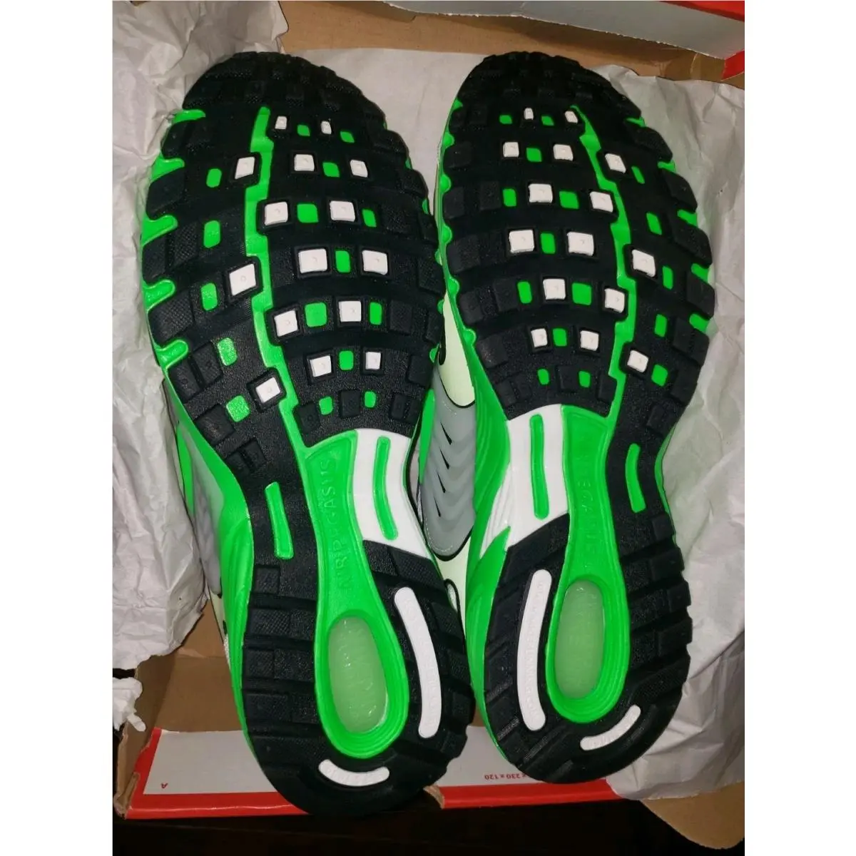 Nike shoes - Pegasus Wave - Pegasus Wave - 1B0612-103 - White, Green, Gray, Black (UPC: 197862865875) 12