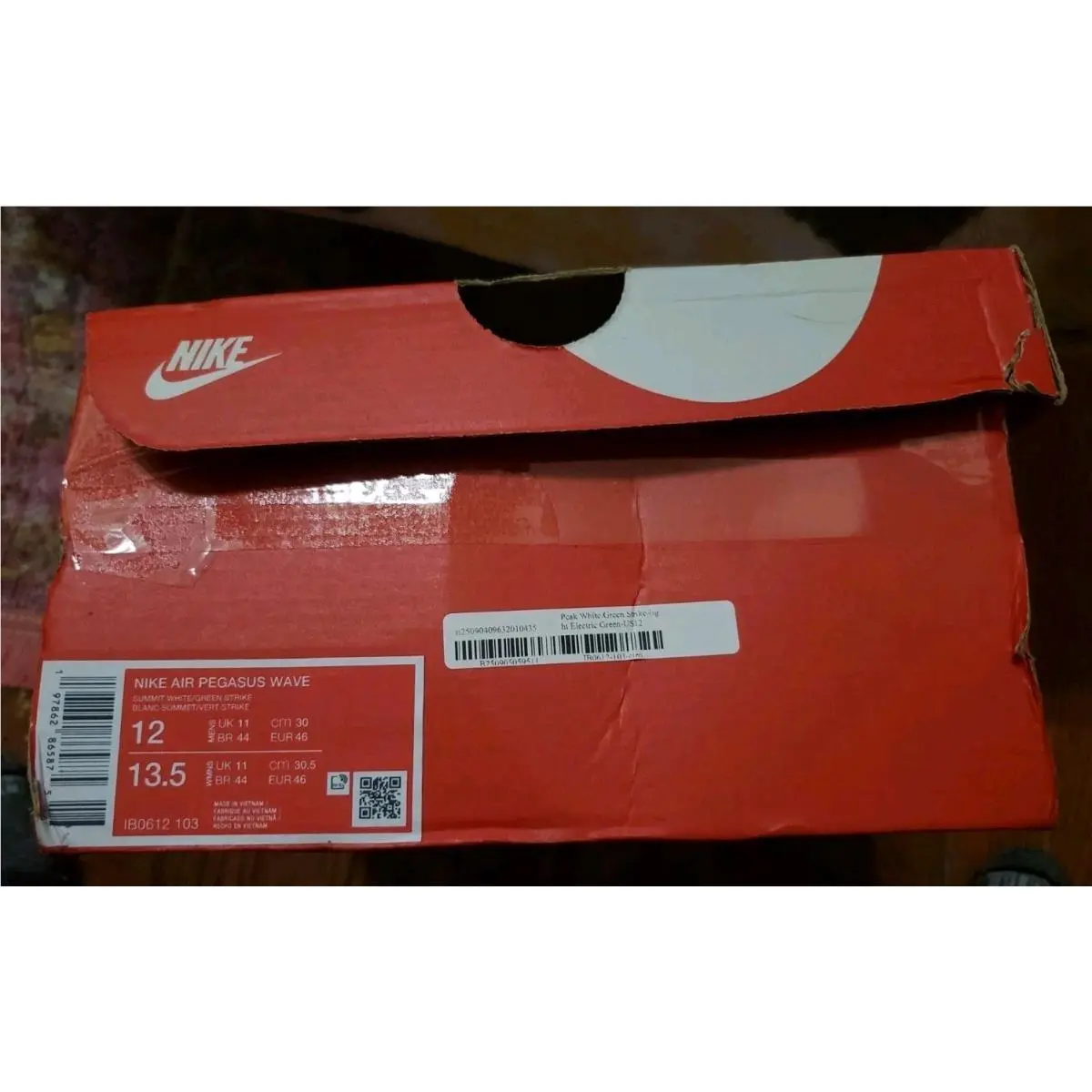 Nike shoes - Pegasus Wave - Pegasus Wave - 1B0612-103 - White, Green, Gray, Black (UPC: 197862865875) 20
