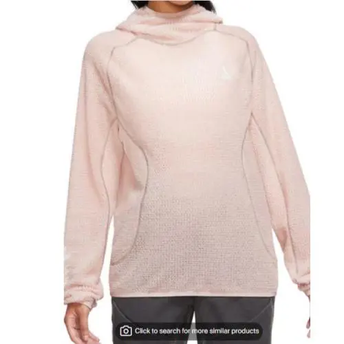 Nike Acg Women’s Wolf Lichen Polartec Fleece Hoodie Women’s Pink XL