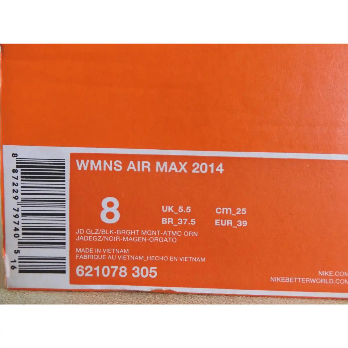Nike shoes - Nike Air Max 2014 - Air Max - 621078 305 - Green (UPC: 887229797405) 6