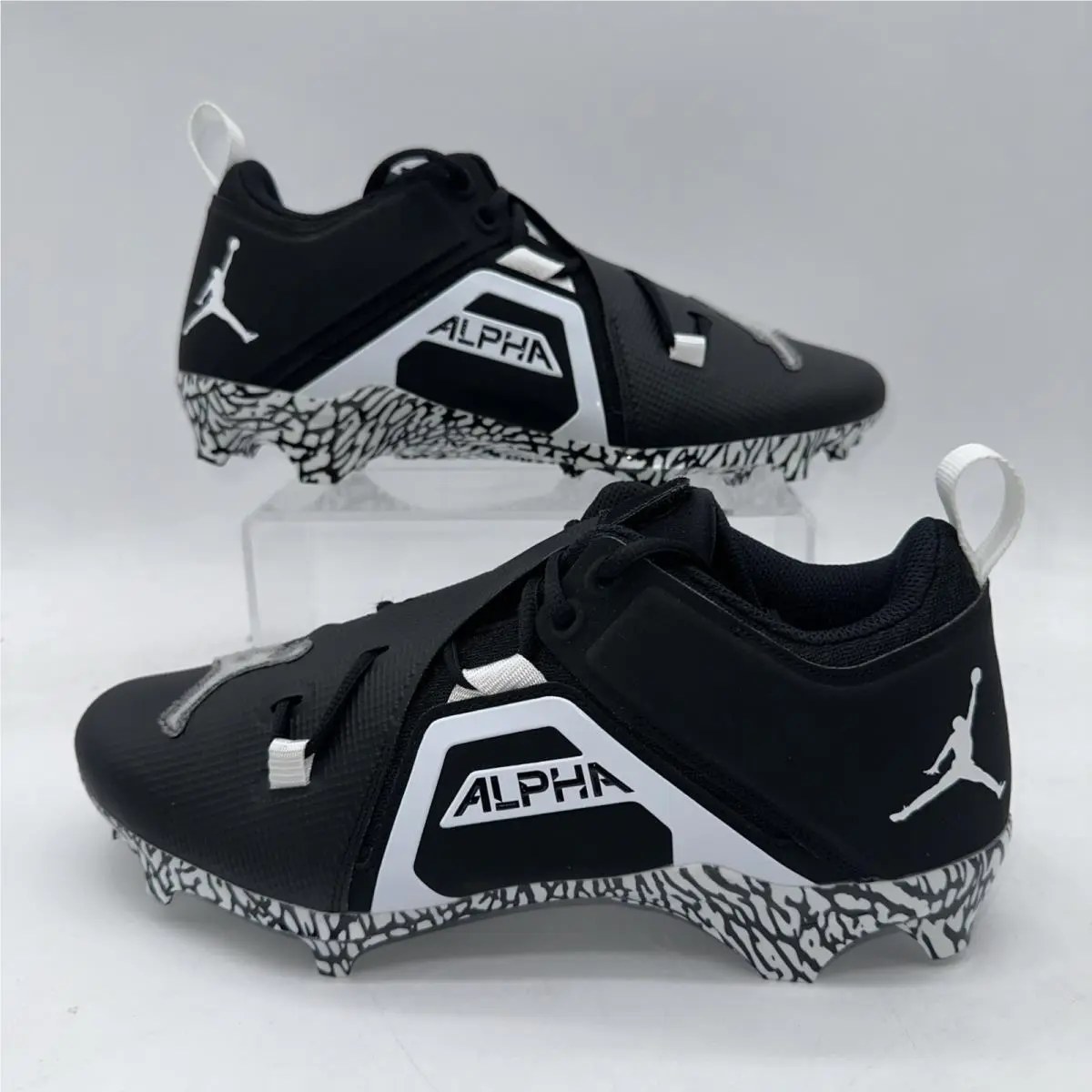 Nike Mens Size 11 Jordan Alpha Men 3 Pro LW S P FJ4979 001 Football Cleat Black