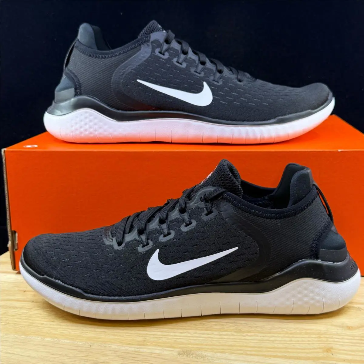 Nike Free RN 2018 Shoes Women`s Size 6 Sneakers 942837 001