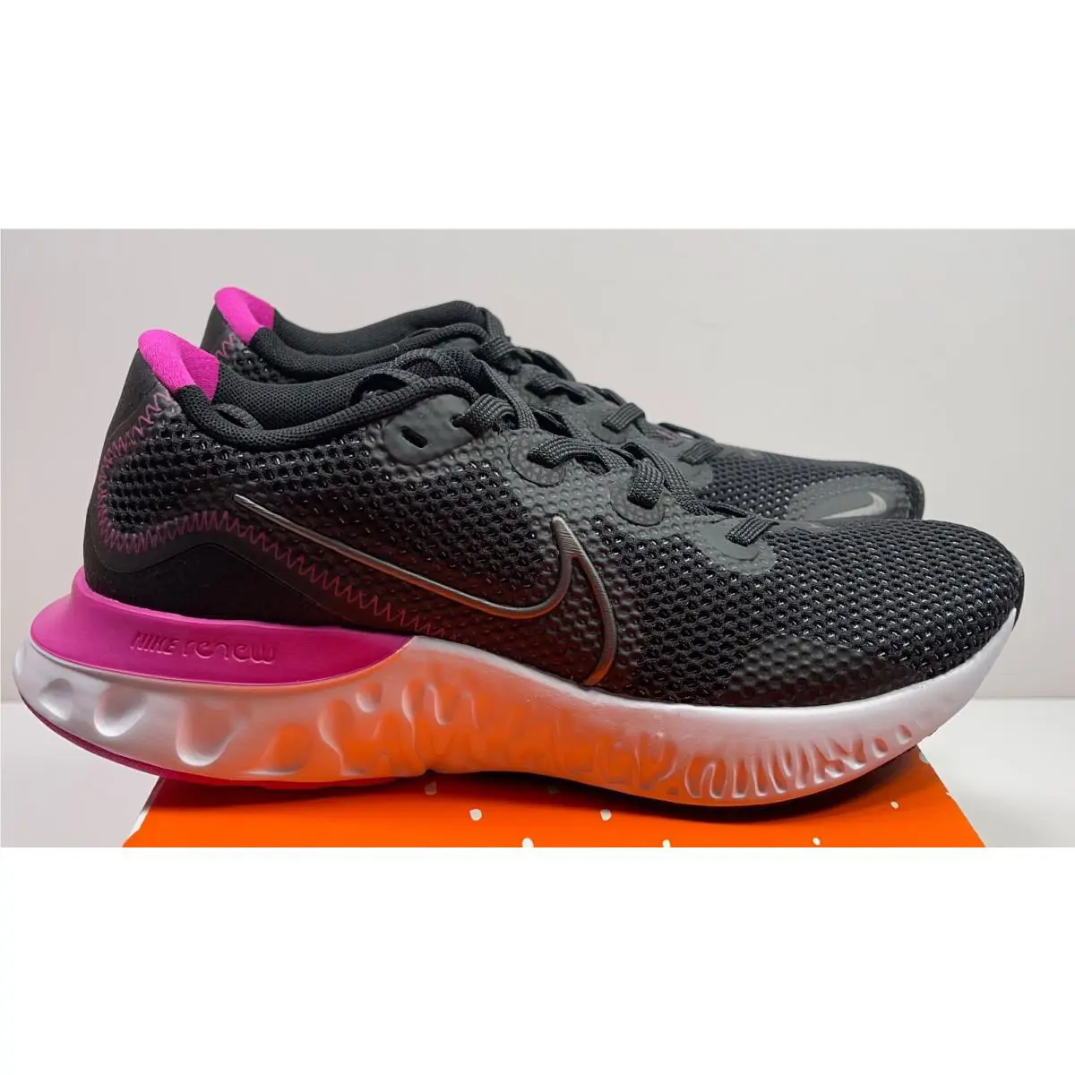 Nike shoes - Nike Renew Run - Renew Run - CK6360-004 - Black MTLC DARK GREY WHITE (UPC: 193656312457) 1