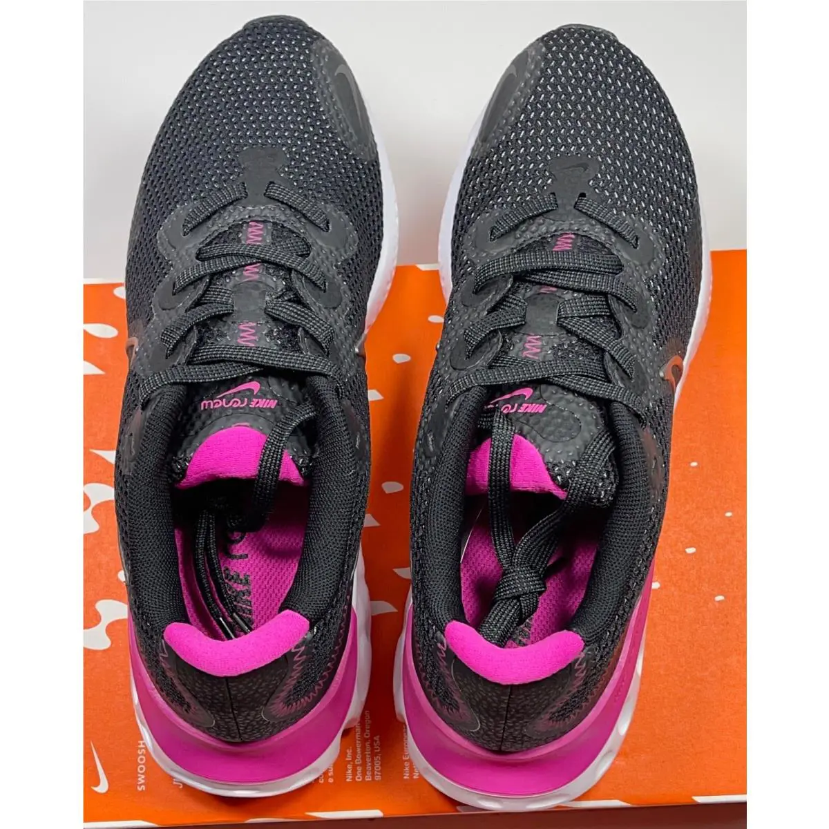 Nike shoes - Nike Renew Run - Renew Run - CK6360-004 - Black MTLC DARK GREY WHITE (UPC: 193656312457) 5