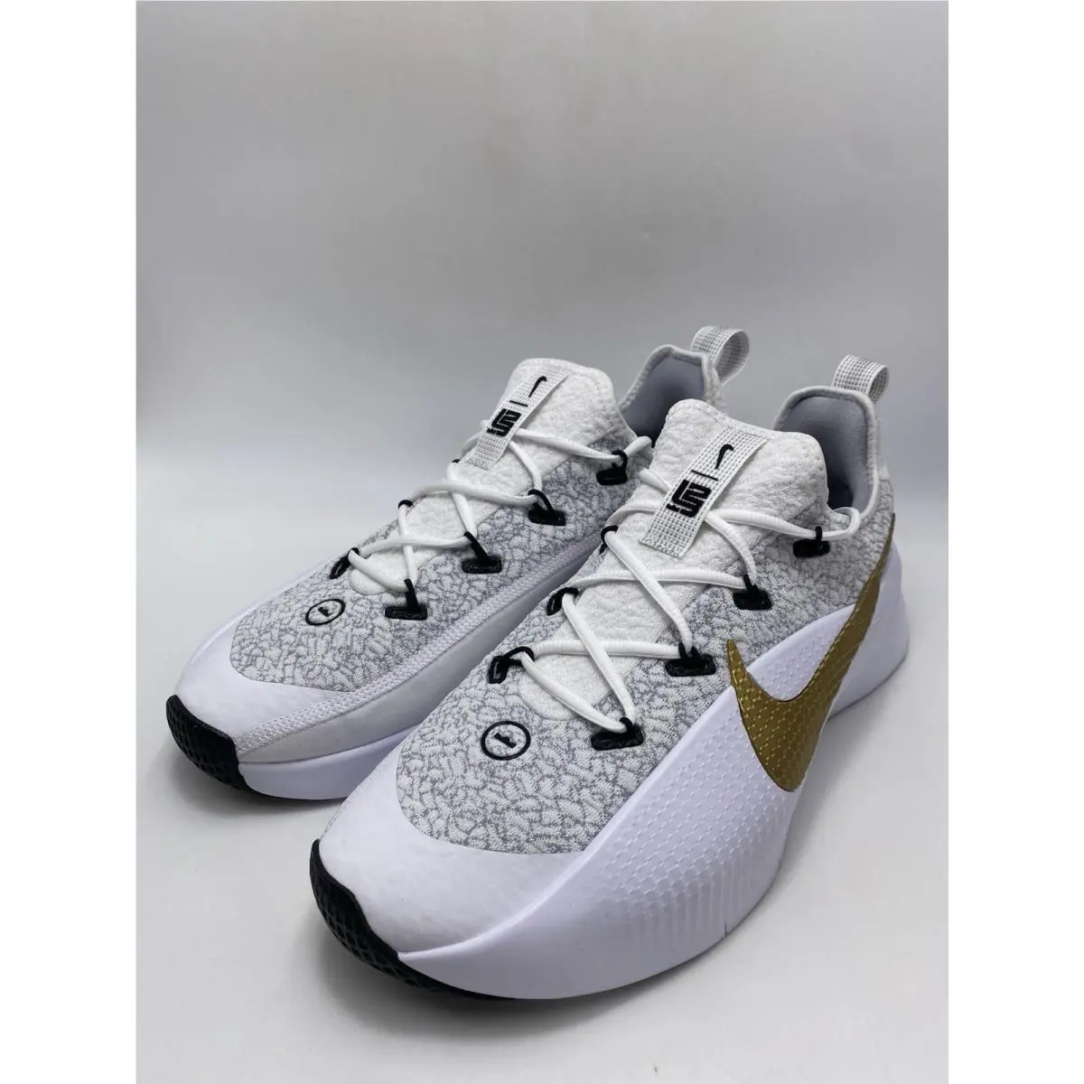 Nike shoes - Nike Lebron TR - Lebron - FJ6151 006 - Wolf Grey/Metallic Gold-White (UPC: 198486910941) 2