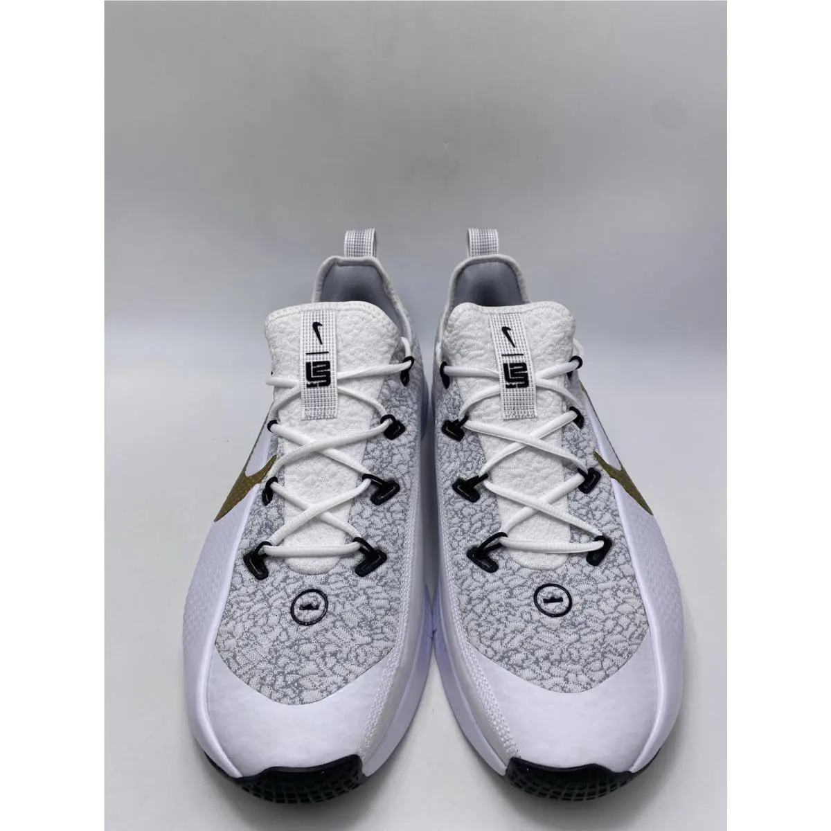 Nike shoes - Nike Lebron TR - Lebron - FJ6151 006 - Wolf Grey/Metallic Gold-White (UPC: 198486910941) 4
