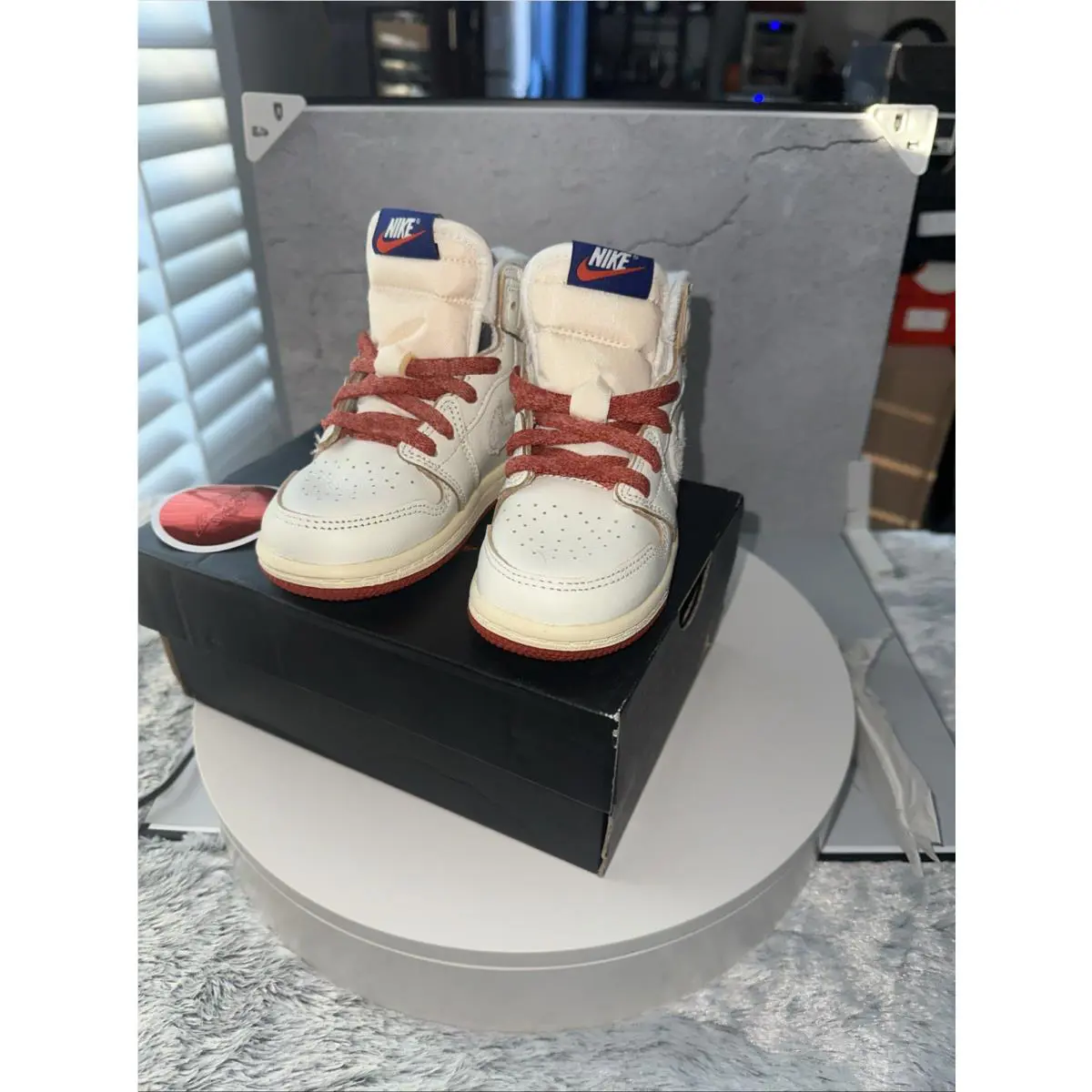 Nike shoes - Jordan 1 - FD2598 100 - Sail/Cinnabar-Light Bone 2
