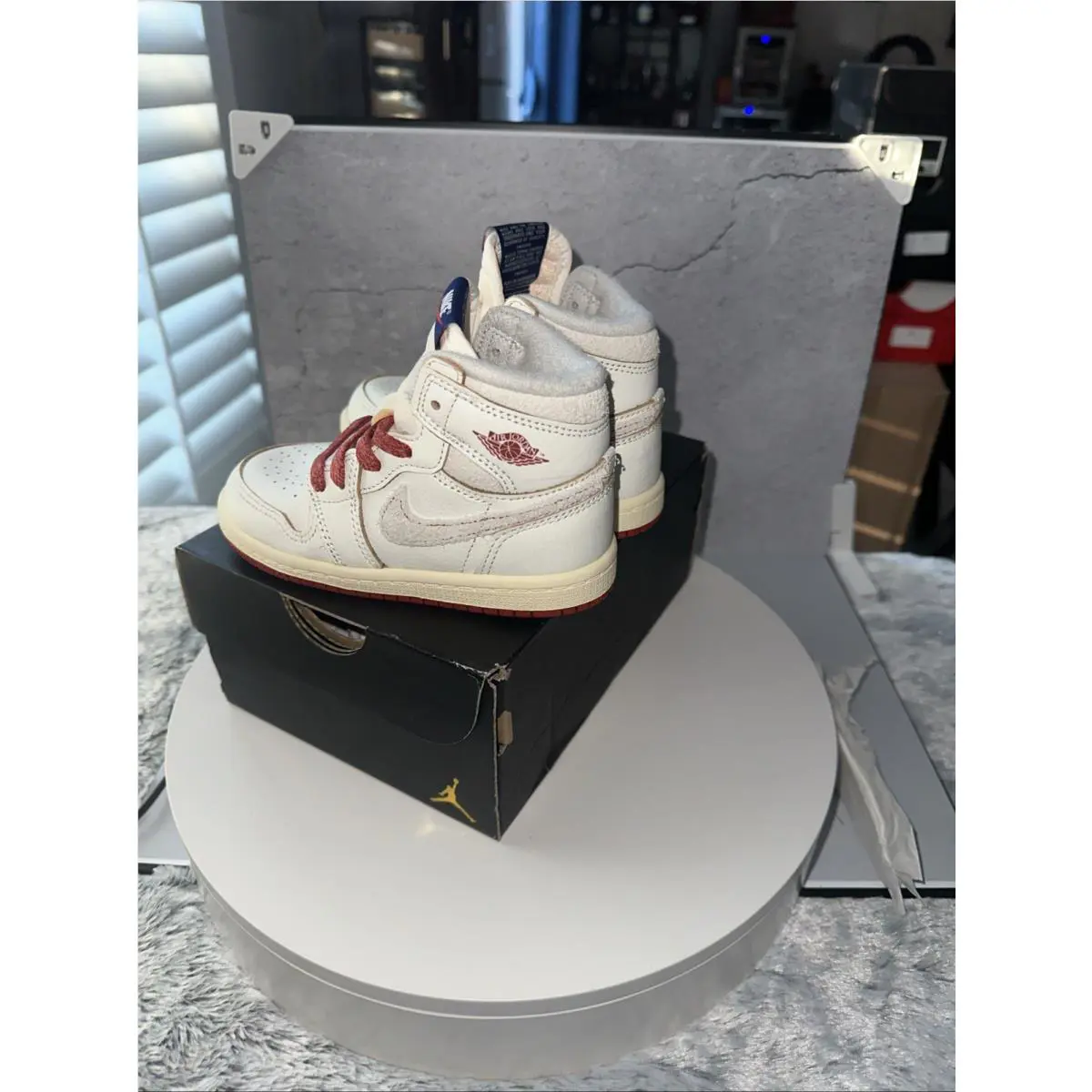 Nike shoes - Jordan 1 - FD2598 100 - Sail/Cinnabar-Light Bone 5