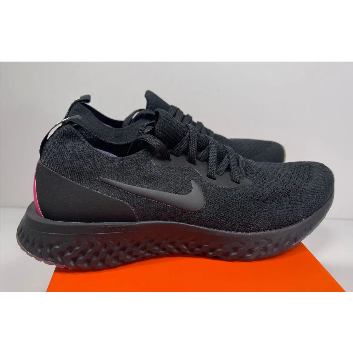 Nike shoes - Nike React - React - AR3772 001 - BLACK/PINK BLAST (UPC: 885179318459) 1