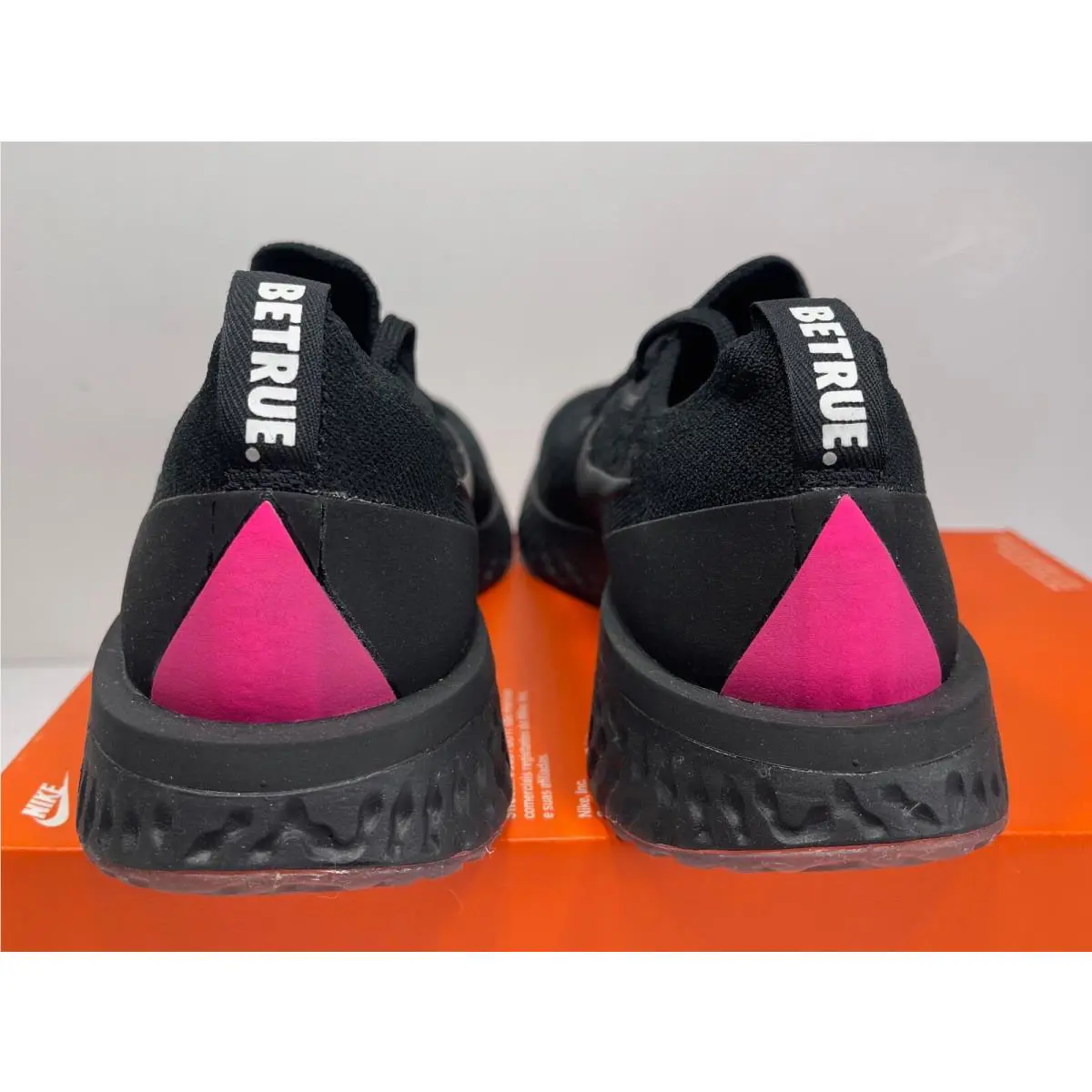 Nike shoes - Nike React - React - AR3772 001 - BLACK/PINK BLAST (UPC: 885179318459) 0
