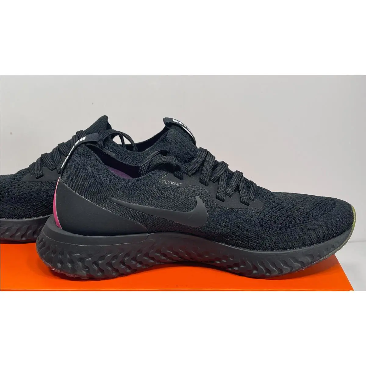 Nike shoes - Nike React - React - AR3772 001 - BLACK/PINK BLAST (UPC: 885179318459) 5