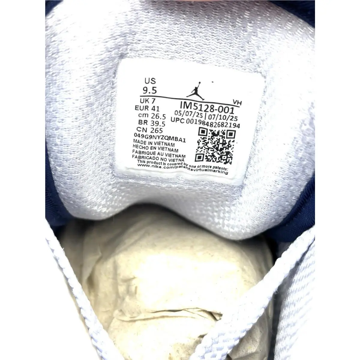 Nike shoes - Air Jordan 1 Mid SE - IM5128-001 - Blue 10