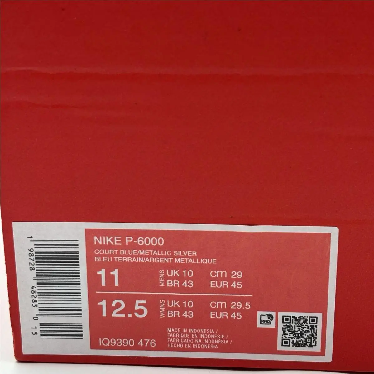 Nike shoes - Nike P-6000 - IQ9390 476 - Blue 6