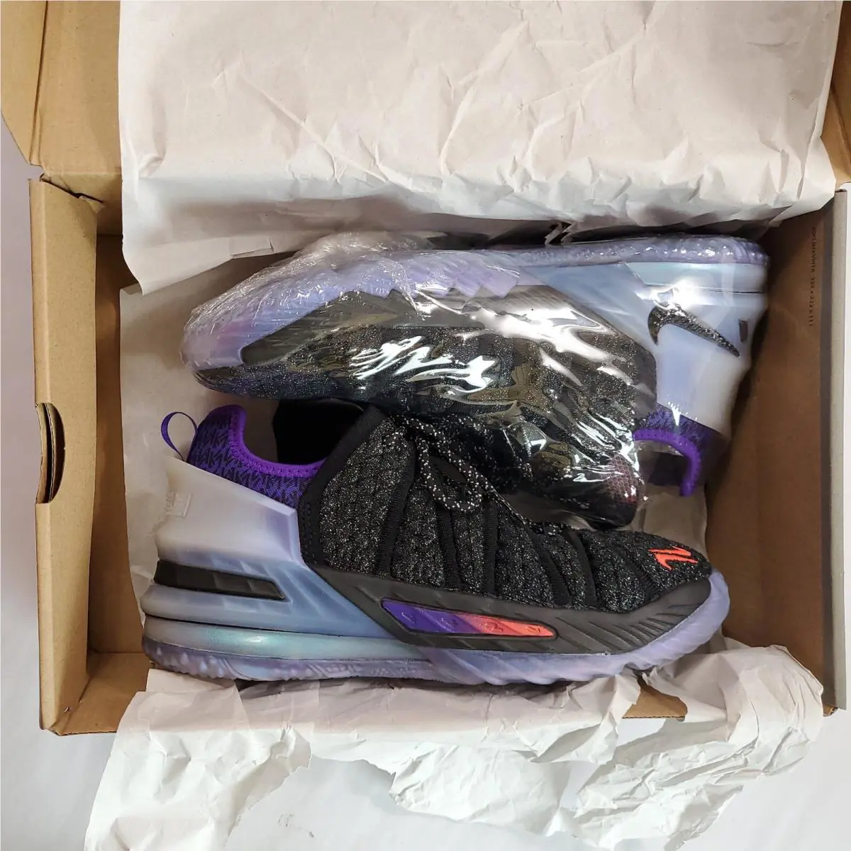 Nike shoes - Nike LeBron 18 - LeBron - Black (UPC: 194499385134) 4