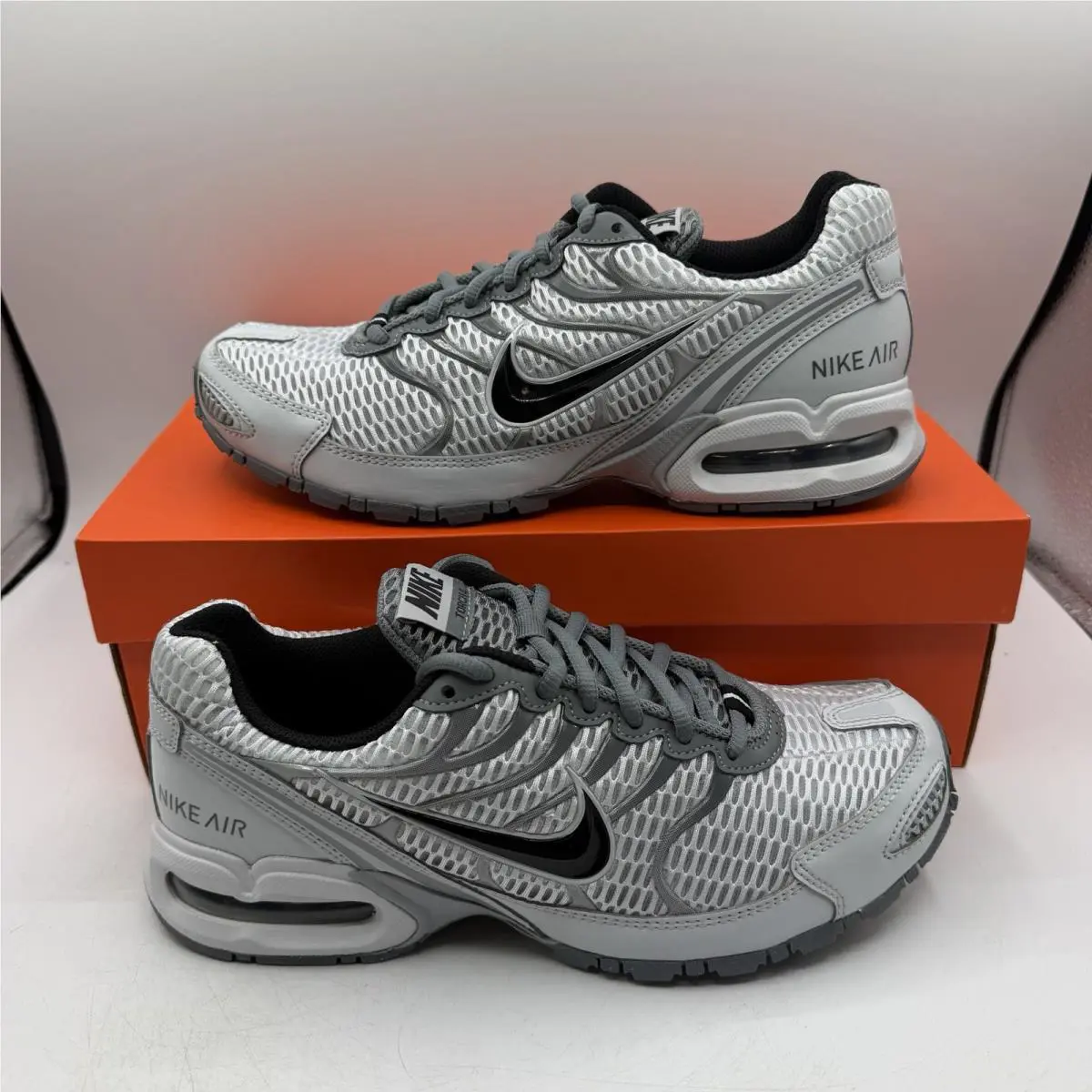 Nike Air Max Torch 4 Running Shoes Womens Sz 9.5 Grey/black Sneakers 343851-007