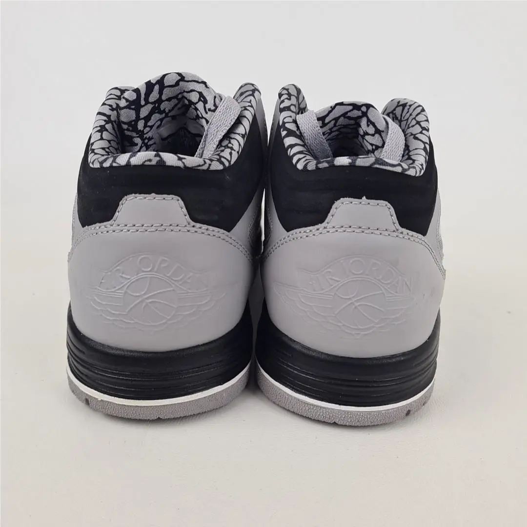 Nike shoes - Air Jordan Post Game 552665-004 - 552665-004 - Matte Silver/White/Black (UPC: 820652089822) 4