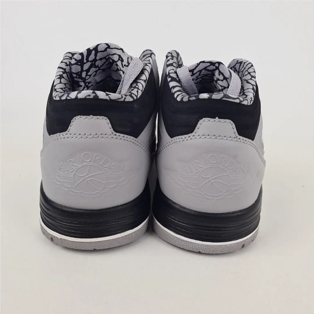 Nike shoes - Air Jordan Post Game 552665-004 - 552665-004 - Matte Silver/White/Black (UPC: 820652089822) 4