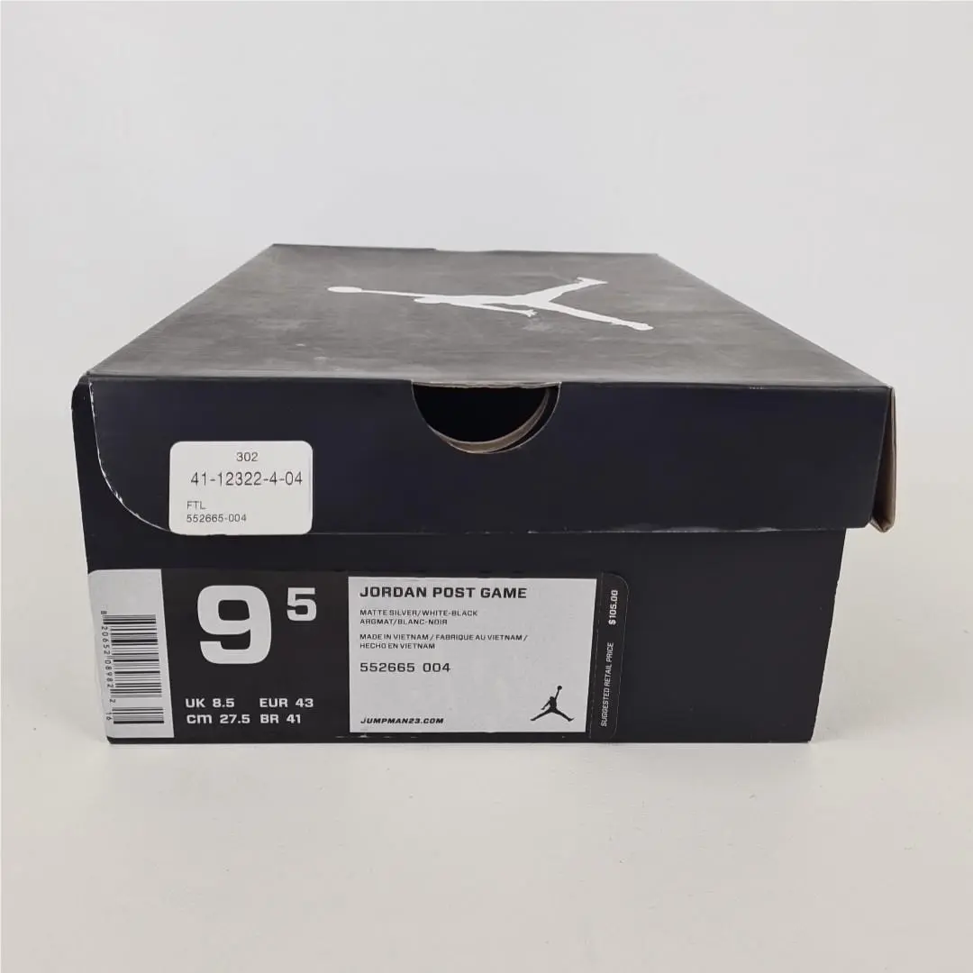 Nike shoes - 552665004 - 552665-004 - Matte Silver/White/Black (UPC: 820652089822) 6