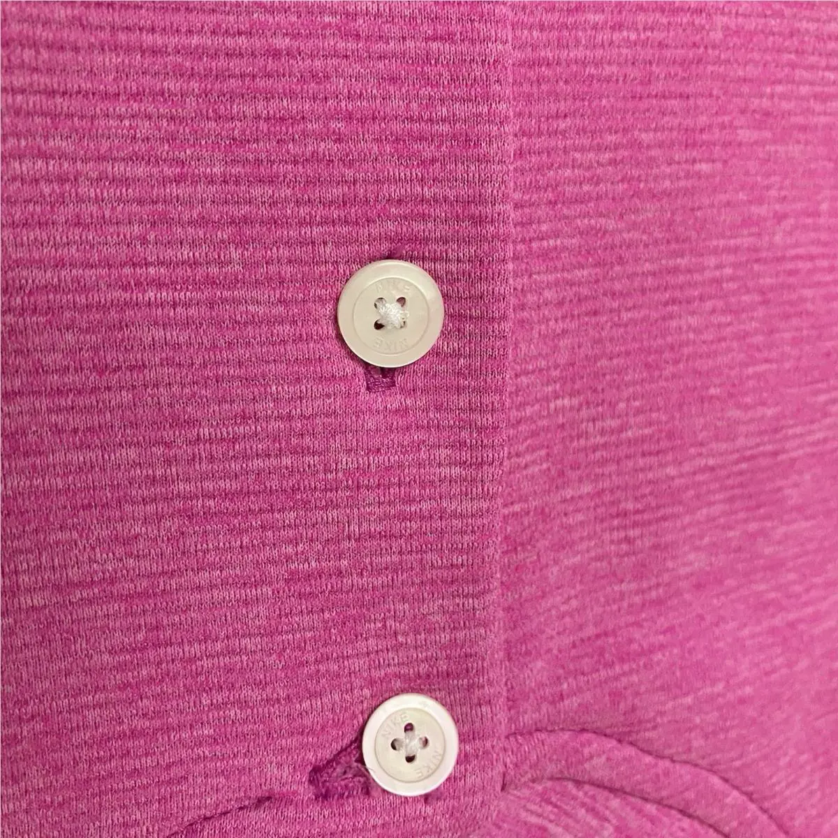 Nike clothing - TW Tiger Woods AeroReact Mock Blade Polo - Hyper Magenta 5