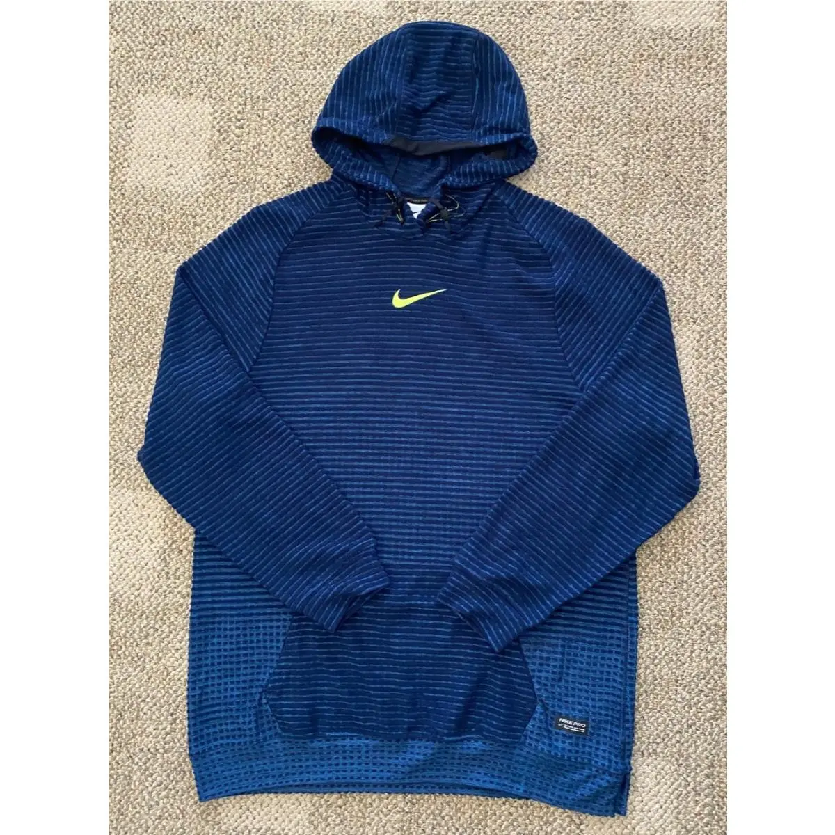 Nike Shirt Top Pullover Hoodie Pro Therma-fit Adv Fleece DD1707-451 Men`s M