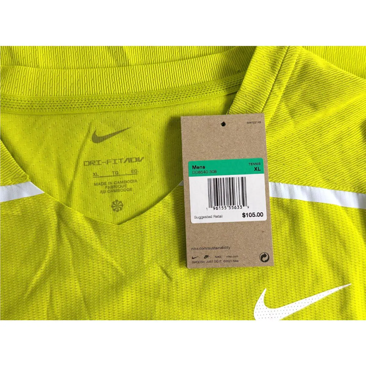 Nike clothing - Nike Dri-Fit - DD8540308 - Green 4