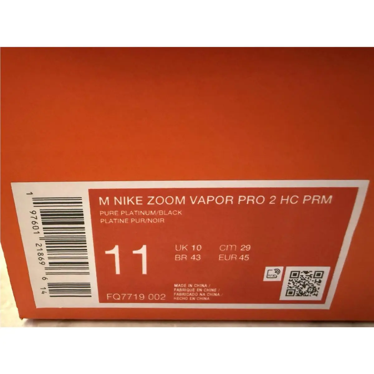 Nike shoes - Nike Zoom Vapor - Zoom Vapor - FQ7719-002 - Gray 6