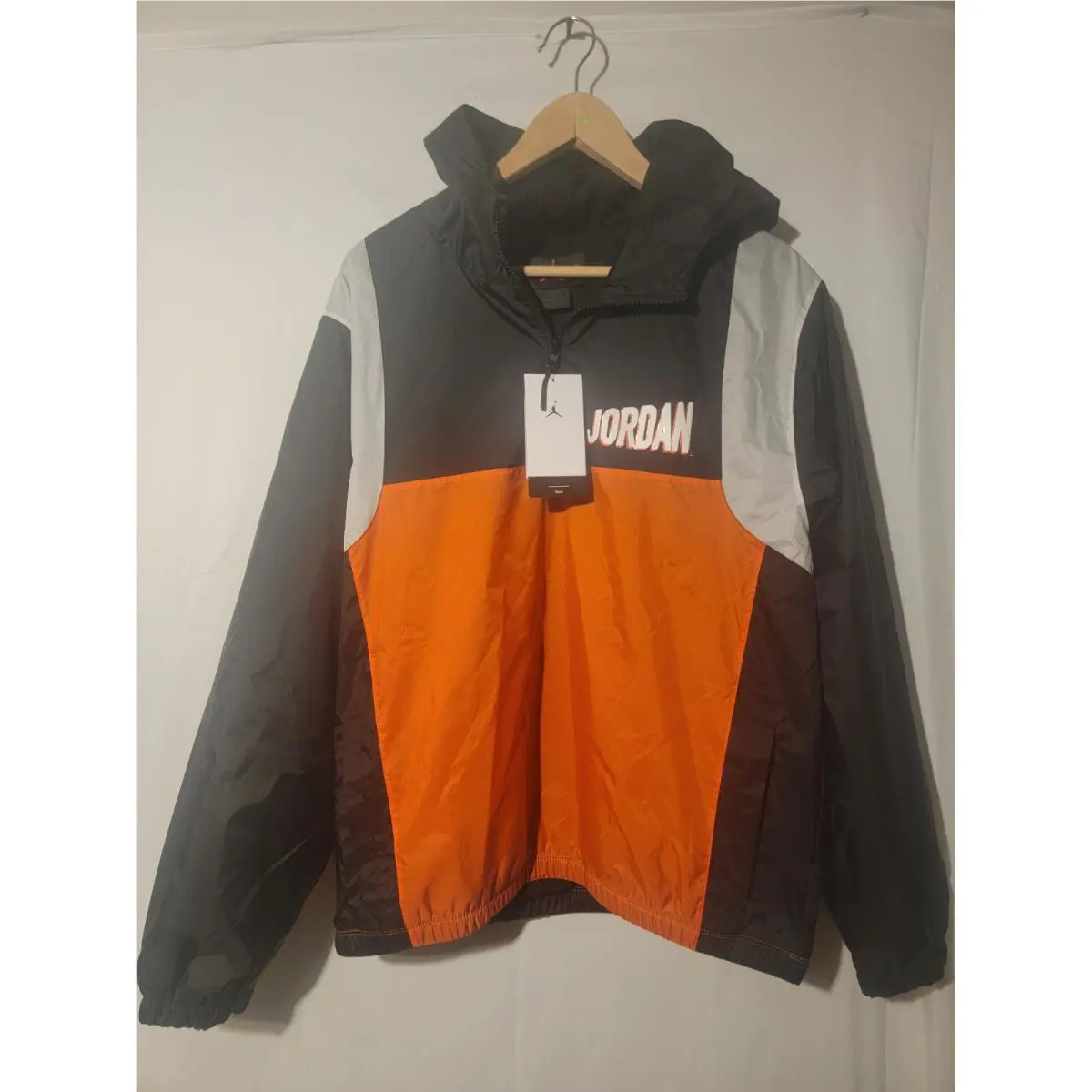 Nike Jordan Flight Mvp Hooded Pullover Jacket Size Medium DV7600 010