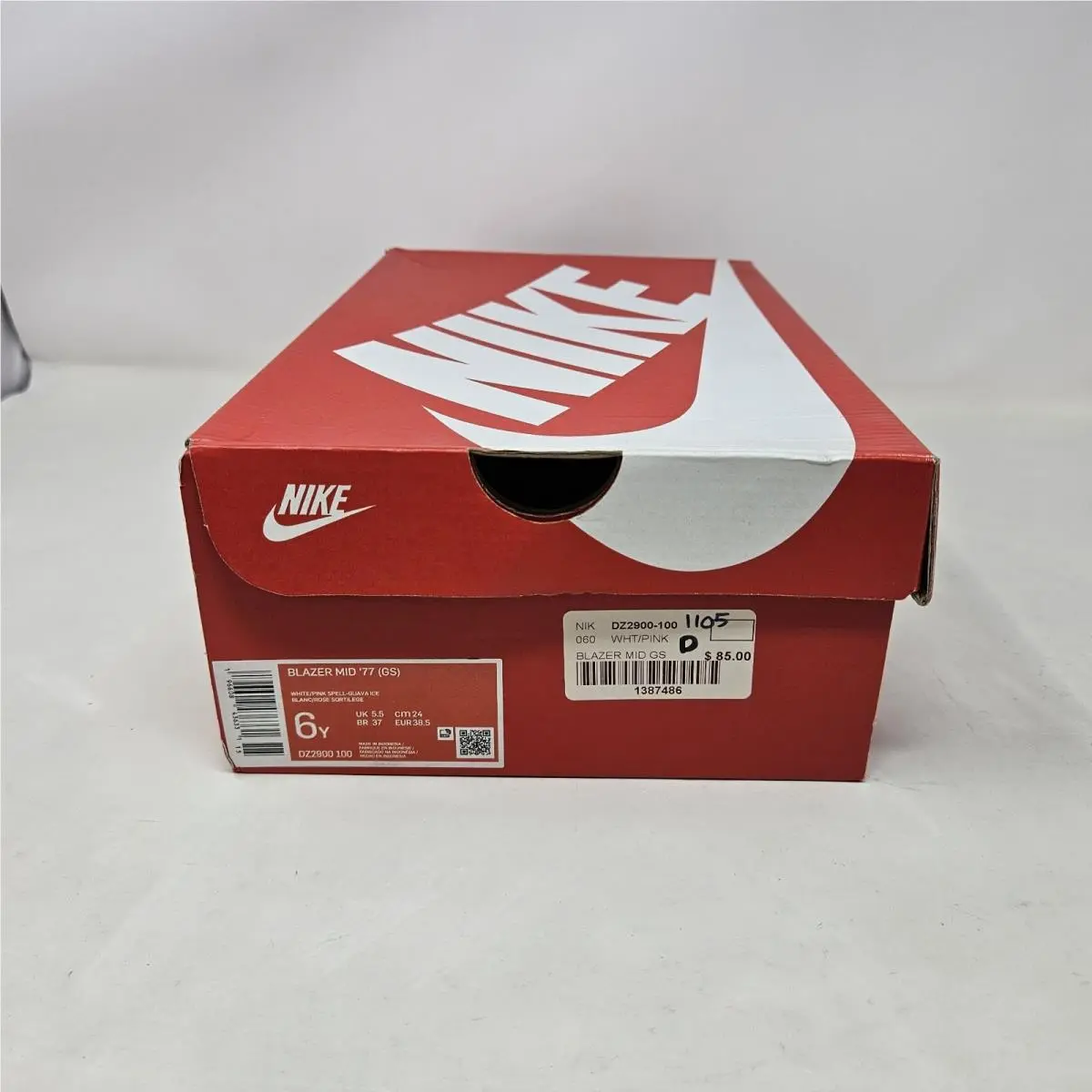 Nike shoes - Nike Blazer - Blazer - White/Guava Ice/Jade Ice/Pink Spell (UPC: 196608436331) 6