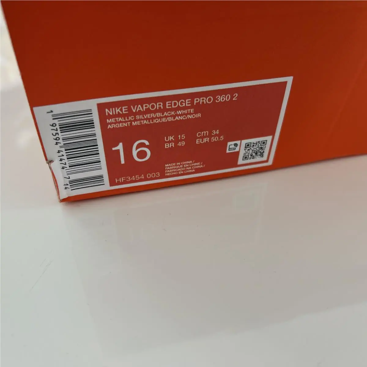 Nike shoes - Nike Vapor Edge Pro 360 - HF3454-003 - Gray 11