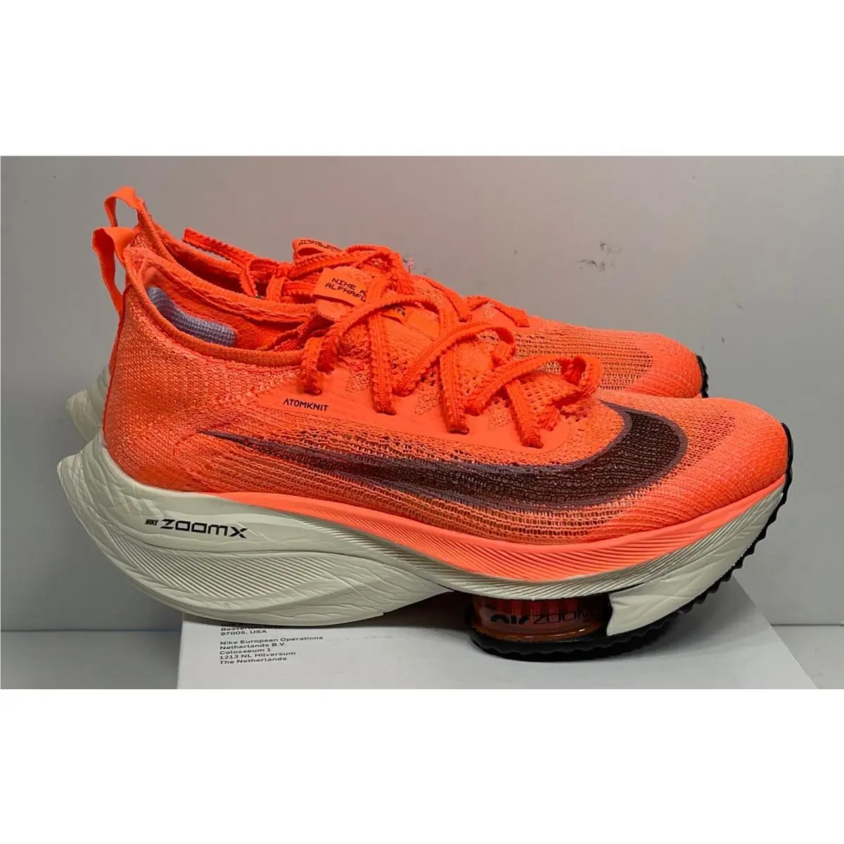 Nike shoes - Nike Air Zoom Alphafly - Air Zoom Alphafly - CZ1514-800 - Bright Mango (UPC: 194497200286) 1