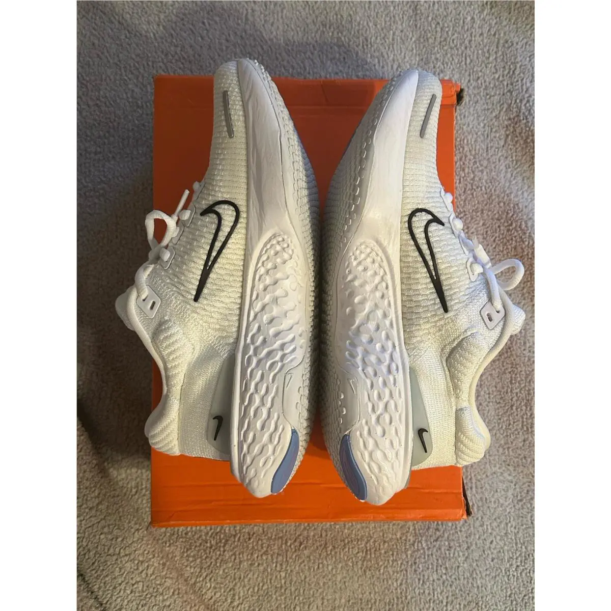 Nike shoes - Nike ZoomX Invincible - ZoomX Invincible - DH5425 - White/Black/University Blue (UPC: 00195866197336) 2