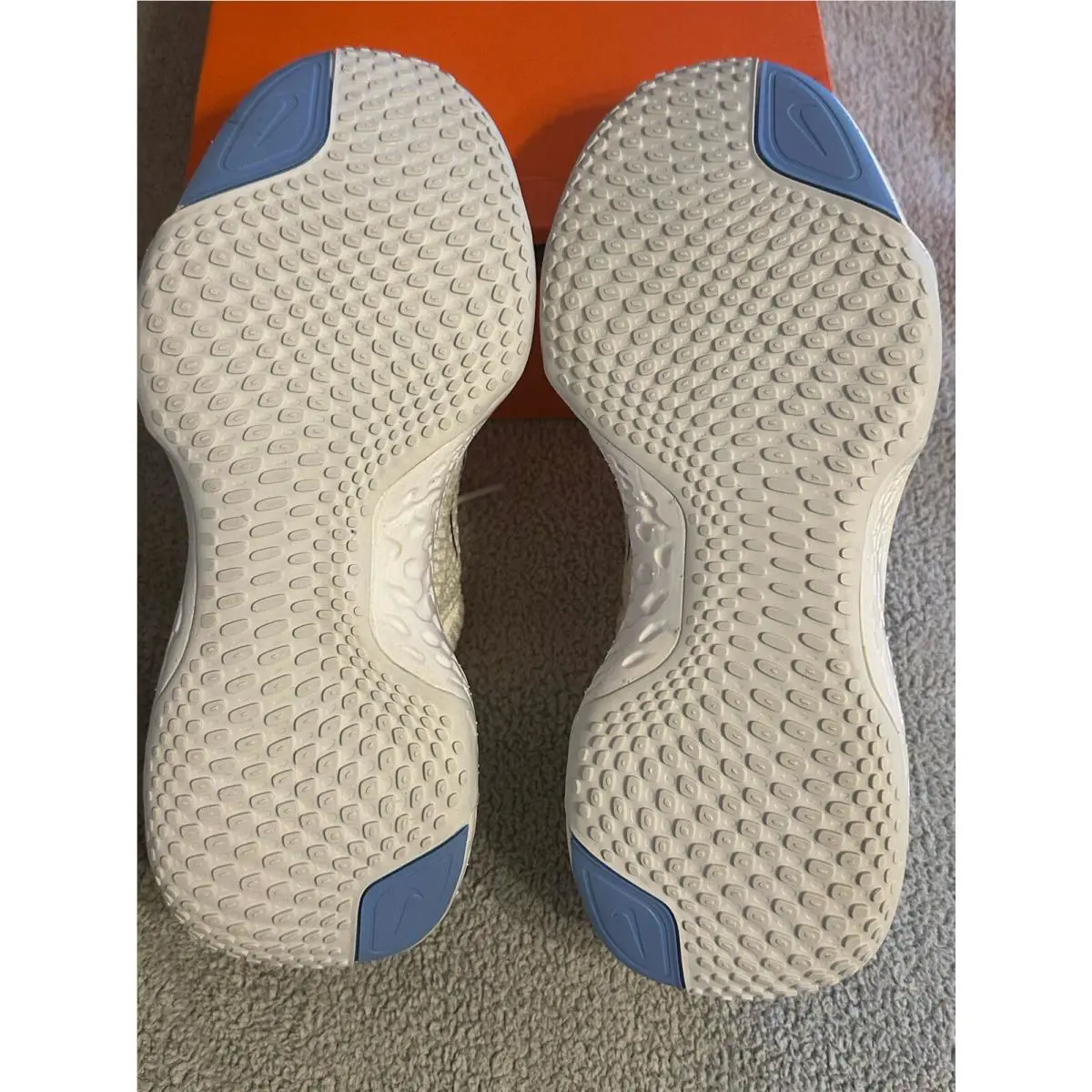 Nike shoes - Nike ZoomX Invincible - ZoomX Invincible - DH5425 - White/Black/University Blue (UPC: 00195866197336) 7