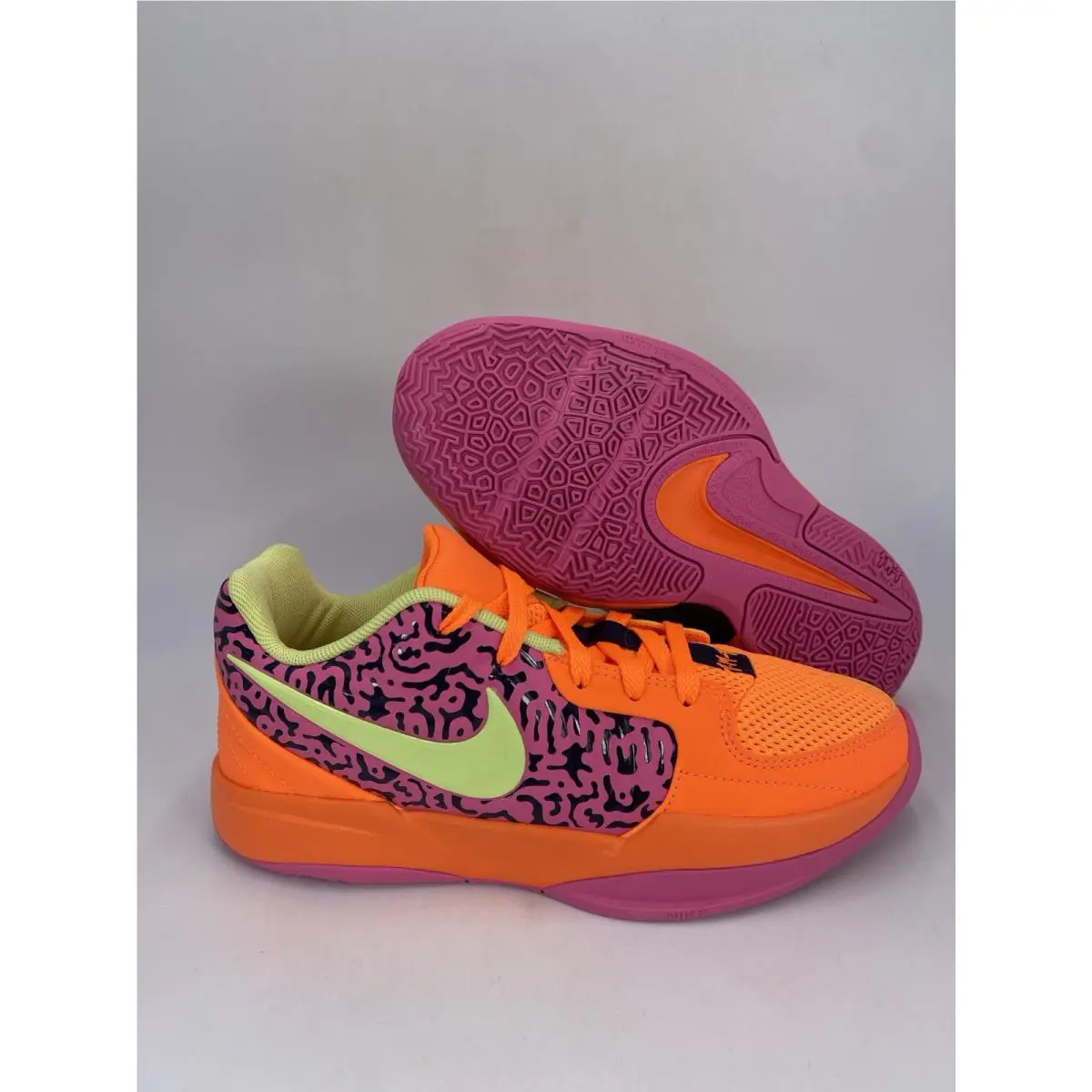 Nike Ja 2 SE GS Obsidian LT Lemon Twist HM5061 400 Size 5.5Y