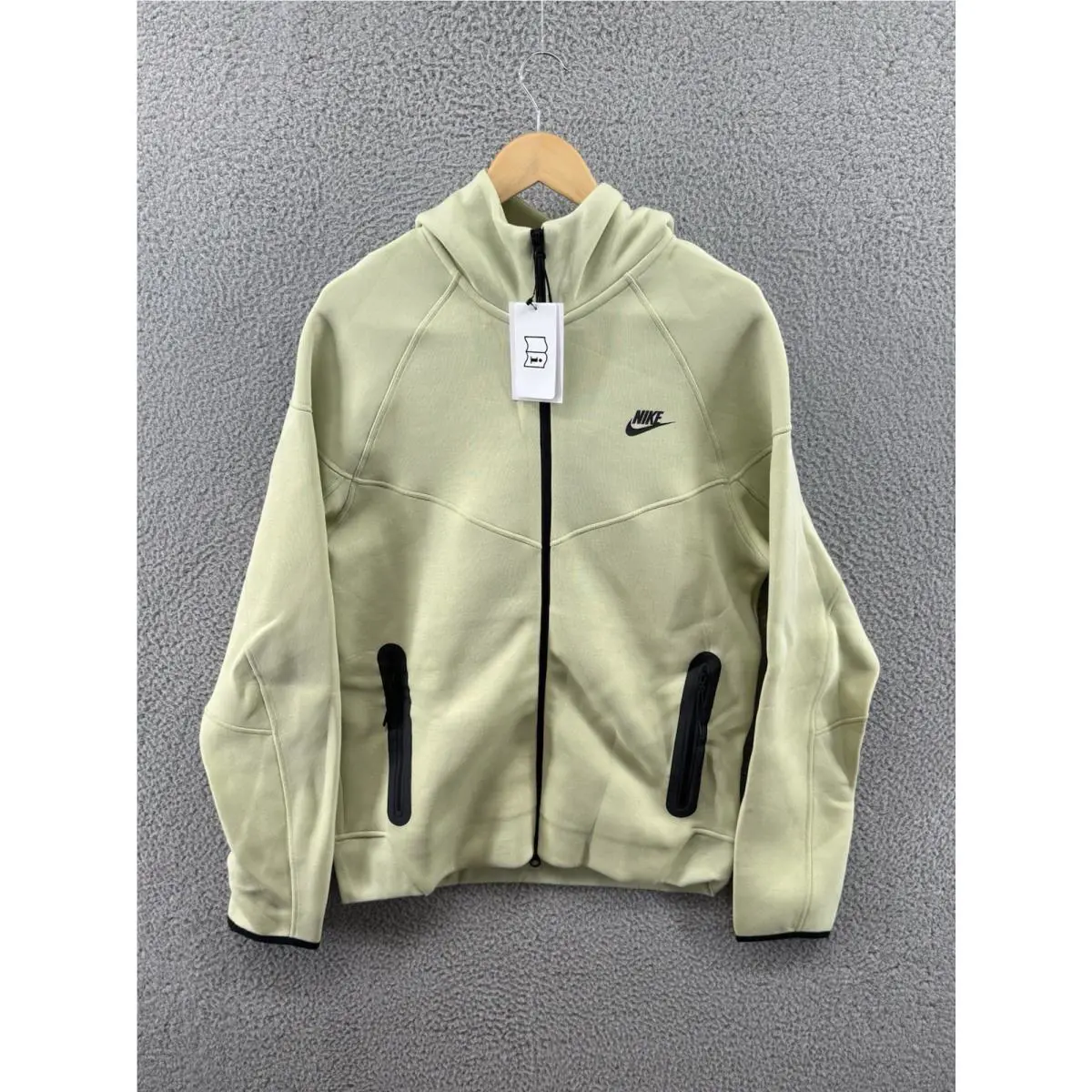 Nike Sportswear Tech Fleece Full-zip Hoodie Mens Sz Medium Sea Glass FB7921-371