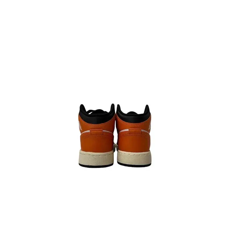 Nike shoes - Nike Youth Air Jordan 1 Mid Starfish Size 4Y DQ8423-801 0