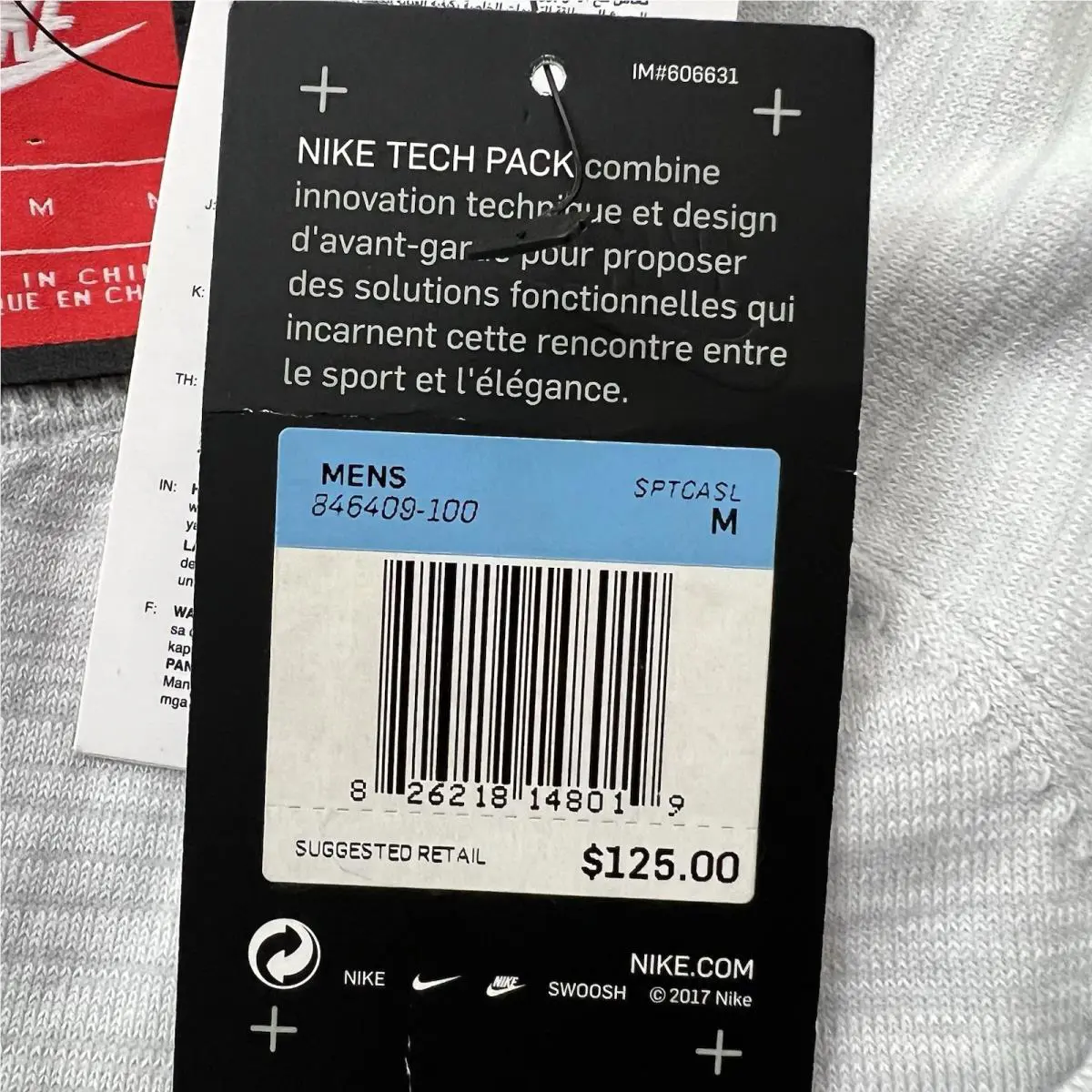 Nike clothing - 846409-100 - 846409-100 - Gray (UPC: 826218148019) 8