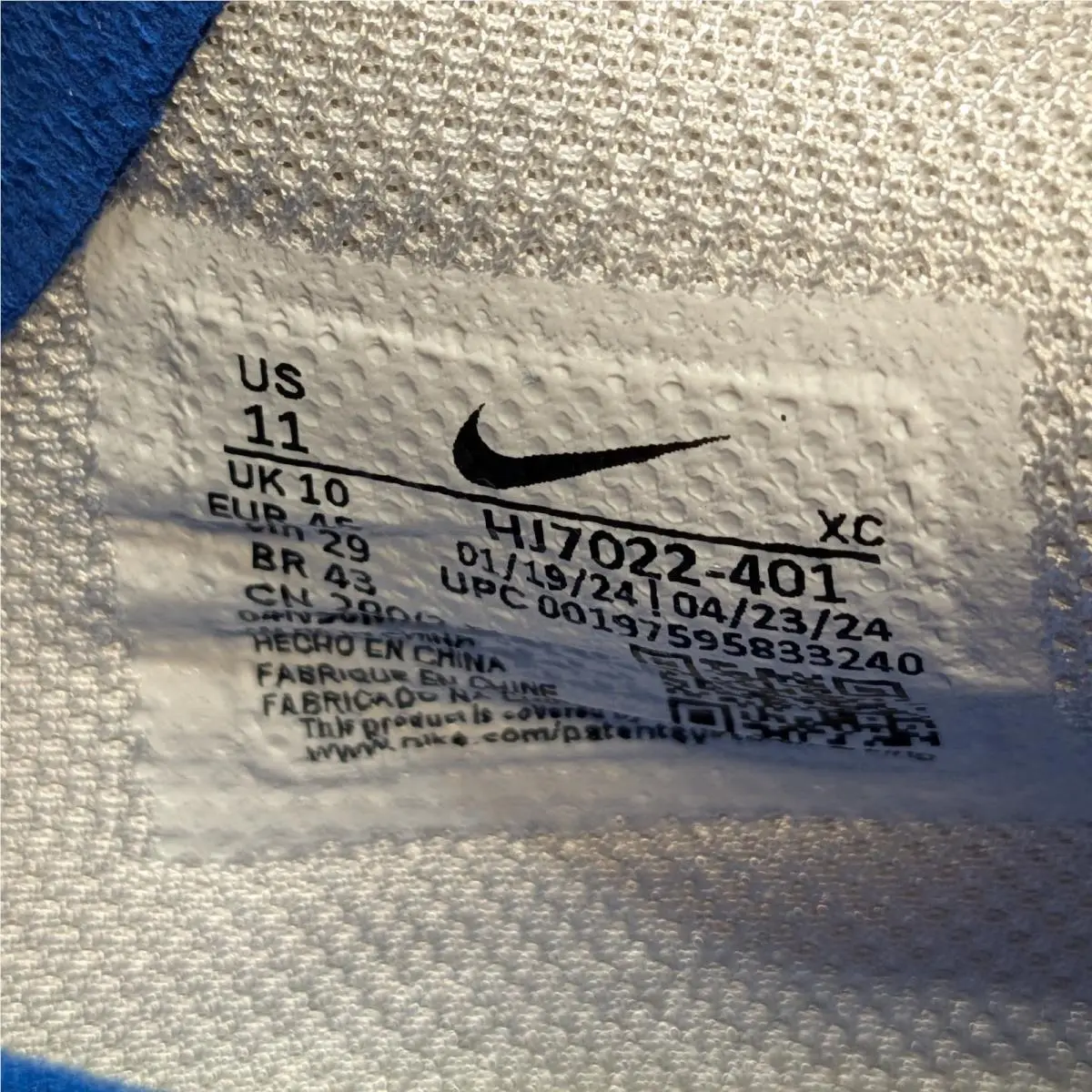Nike shoes - Nike Air Zoom GT Cut - HJ7022-401 - Blue (UPC: 197595833240) 5