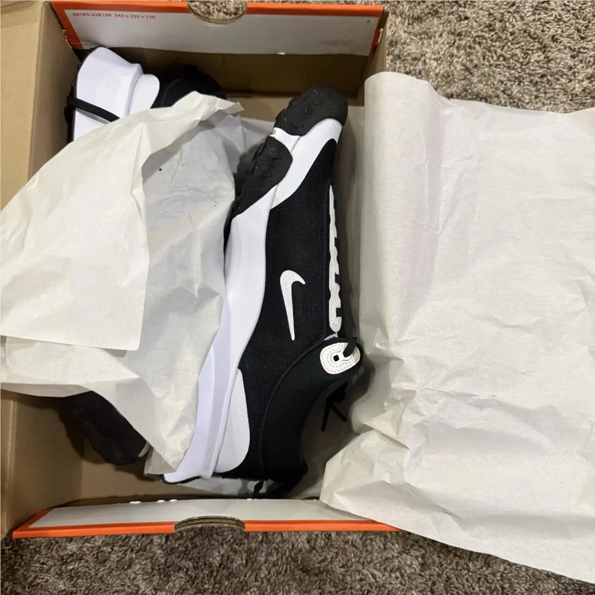 Nike shoes - Nike Air Diamond Turf - Air Diamond Turf - Black/White 0