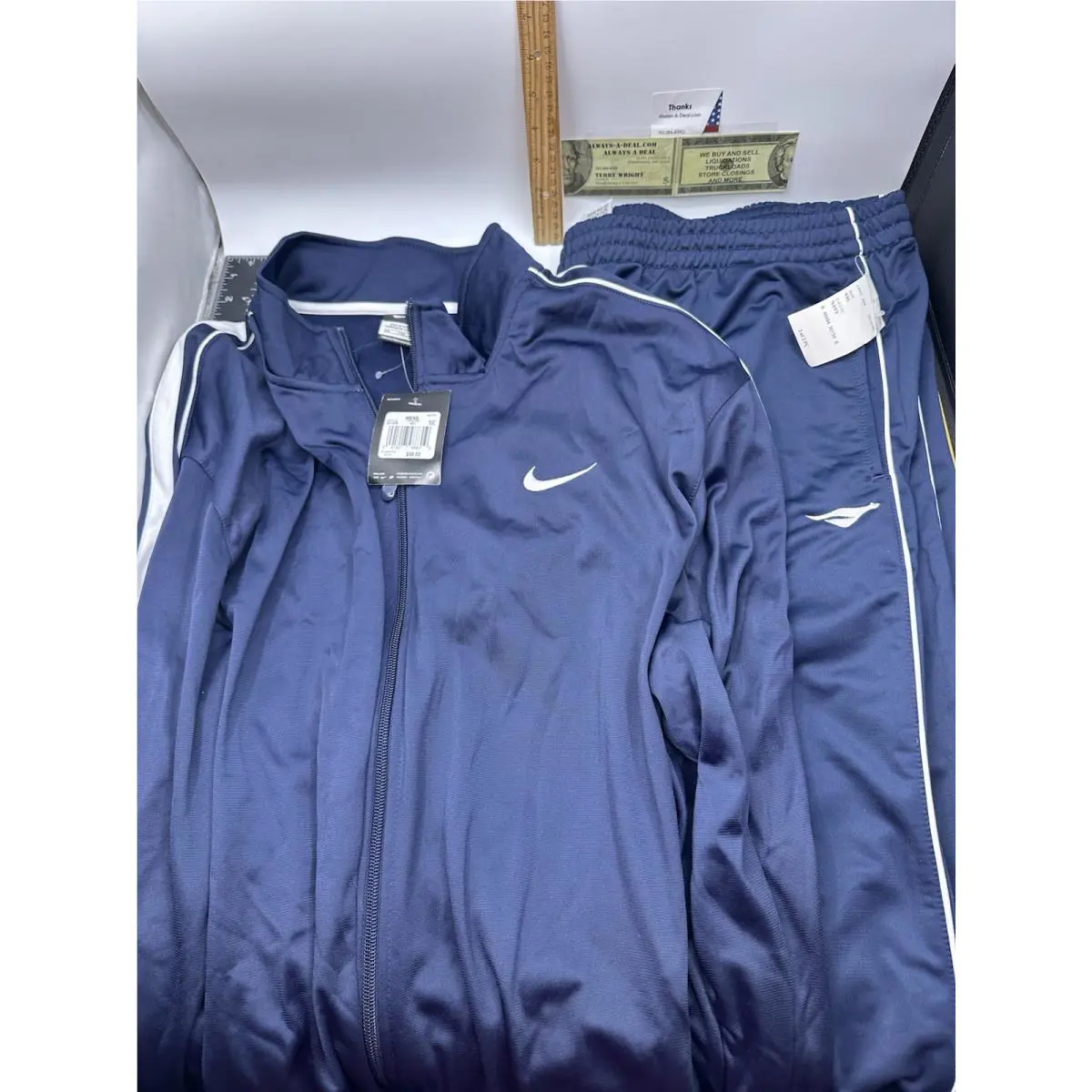 Nike clothing - Nike Jacket (matching Not Nike Pants) - 411218451 - Blue (UPC: 091207488319) 11
