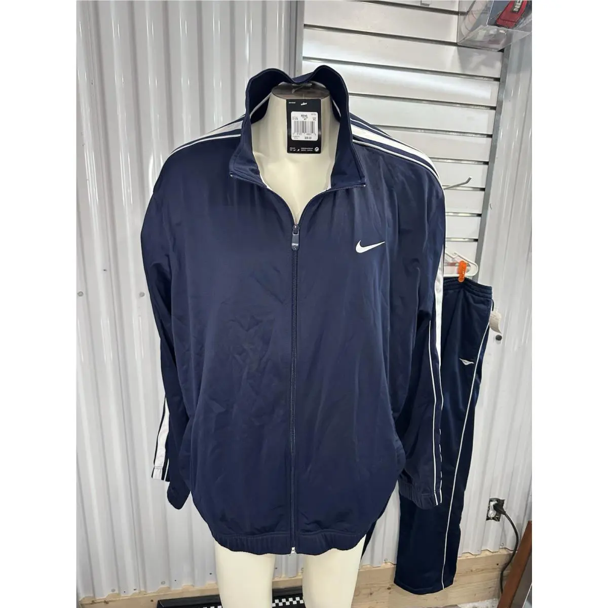Nike clothing - Nike Jacket (matching Not Nike Pants) - 411218451 - Blue (UPC: 091207488319) 2